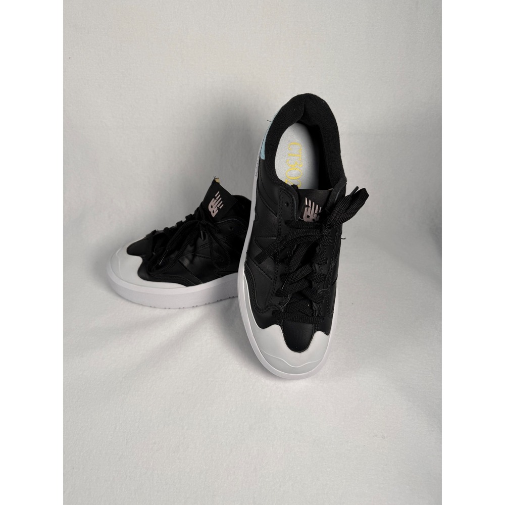 New Balance sneakers CT302 Black White Platform Court Shoes CT302OA size 10.5 - Picture 8 of 9